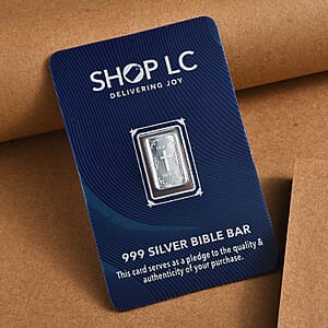 EXKLUSIVES GESCHENK 999 Silber BIBEL Barren, ca. 1,00g