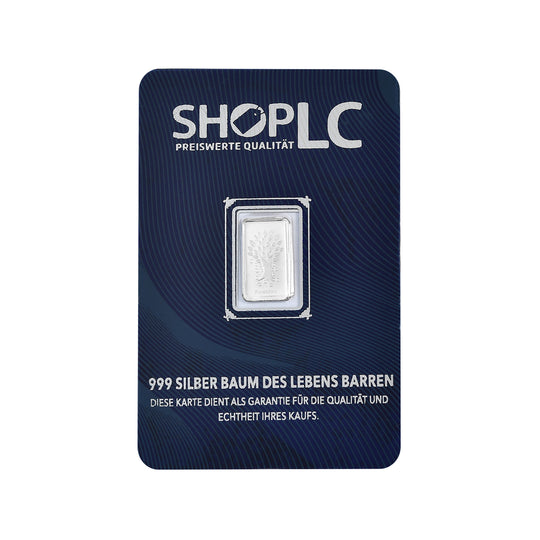 EXKLUSIVES GESCHENK - 999er Silber Schlange Barren, ca. 1,00g