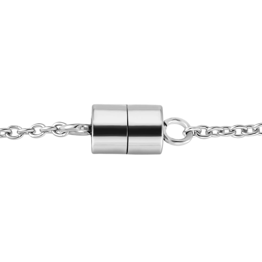 Der Schimmer der Natur - Erdnuss Holz Jaspis Halskette ca. 45 cm 316L Edelstahl ca. 16.88 ct