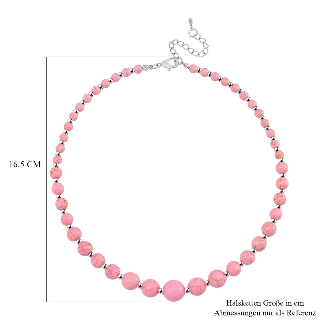 Almandin Halskette ca. 45 cm+ 5 cm Extender, ca. 160,00 ct.