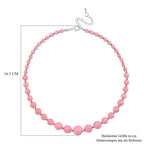 Almandin Halskette ca. 45 cm+ 5 cm Extender, ca. 160,00 ct.