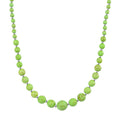Grüne Howlit 45+5cm Halskette - 160 ct.