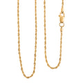 916 Gold Kordelkette ca. 50 cm ca. 1,37g