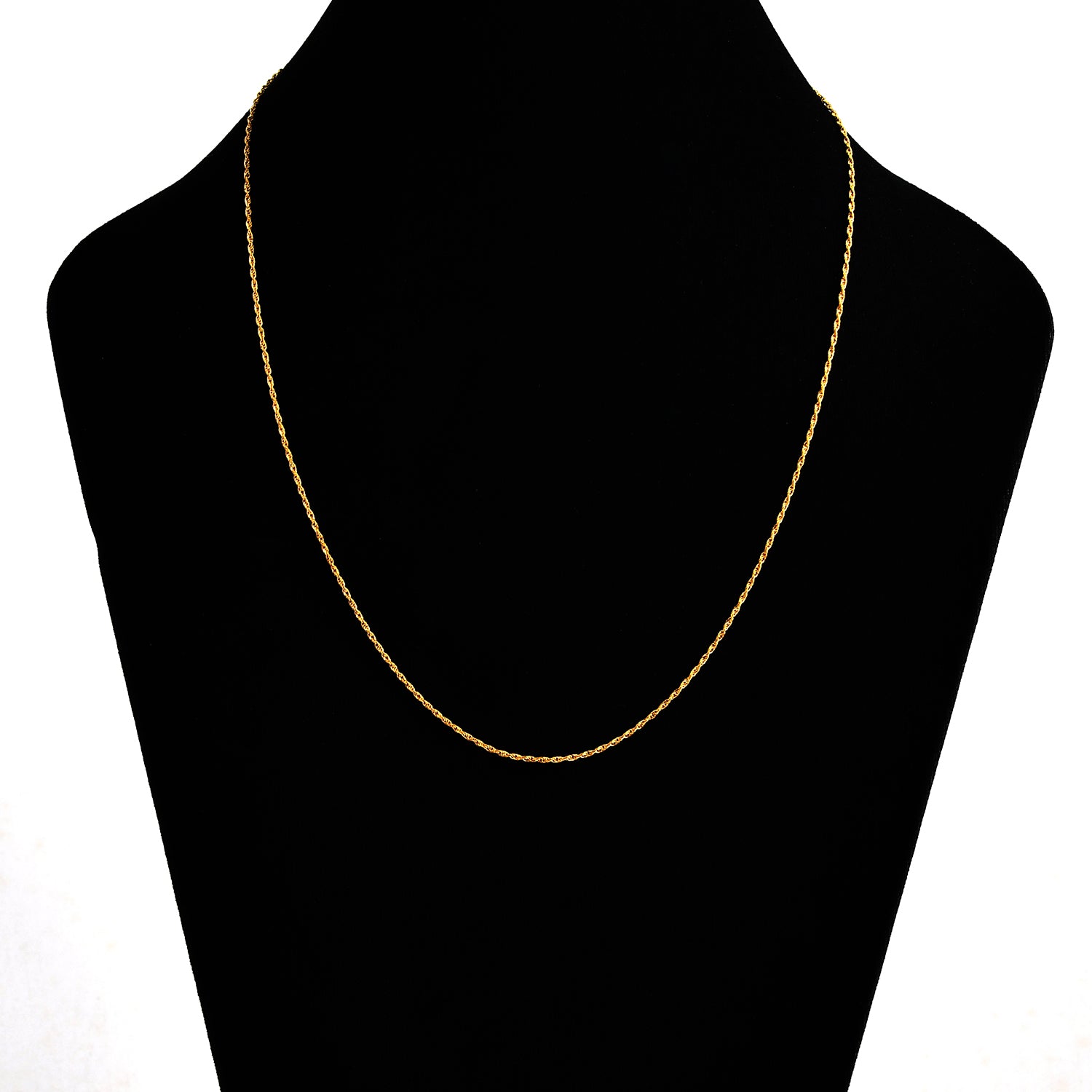 916 Gold Kordelkette ca. 50 cm ca. 1,37g