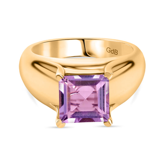 Rose De France Amethyst Ring Messing (Größe 18.00) ca. 2,36 ct