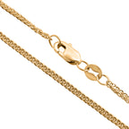 Royal Bali Kollektion - 375 Gold Halskette ca. 45 cm ca. 1,29g