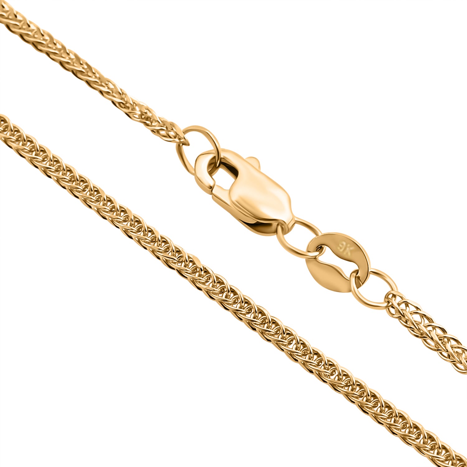 Royal Bali Kollektion - 375 Gold Halskette ca. 45 cm ca. 1,29g