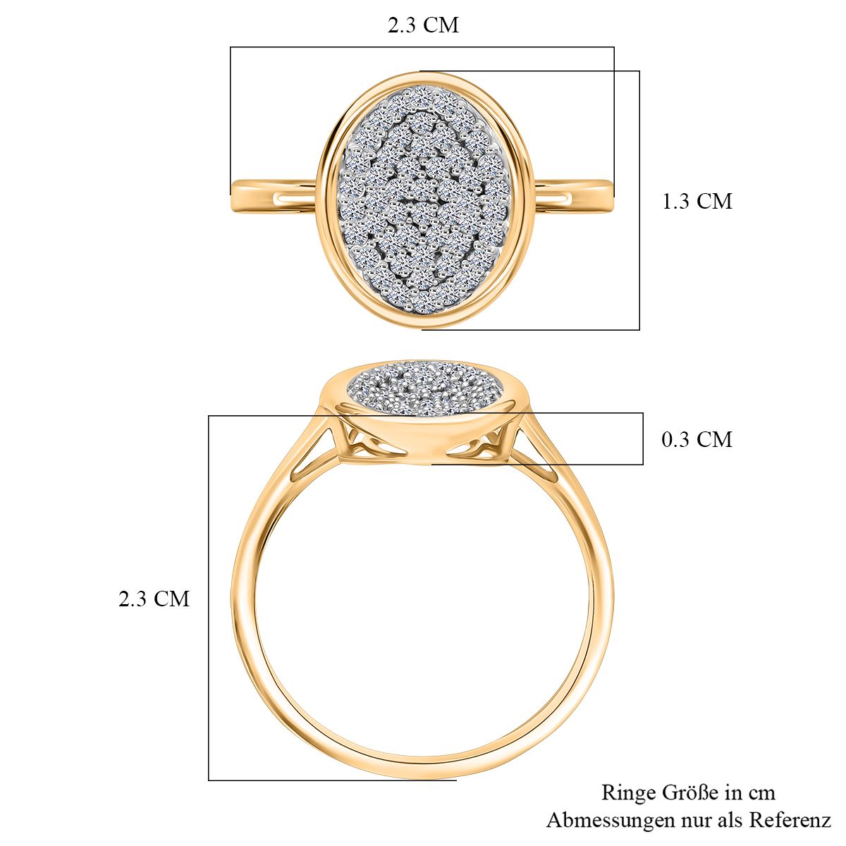 Gelbgold Vermeil