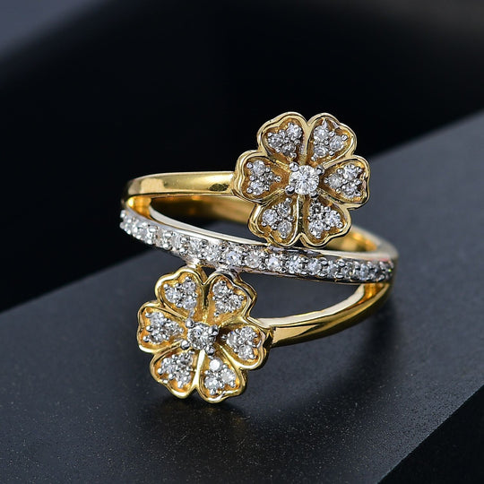 LUXURIANT DIAMOND - Lab Grown Diamant SI-GH Ring 925 Silber rhodiniert (Größe 18.00) ca. 0.50 ct