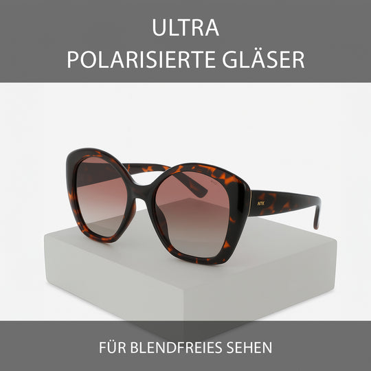 Sole & Luce - Swiss Eyewear, UJV400 Sonnenbrille, Schwarz
