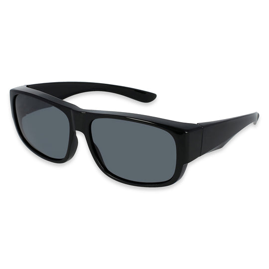 Sole & Luce - Ultra-Polarisierende Überbrille UV 400 Schutz - schwarz