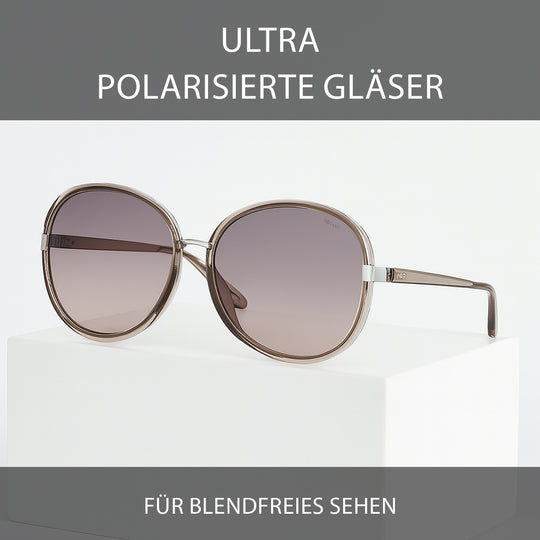 Sole & Luce - Swiss Eyewear, UV400 Sonnenbrille, Grau