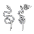 LUXURIANT SI Labor Diamant Ohrringe, 925 Silber rhodiniert - 0,33 ct.