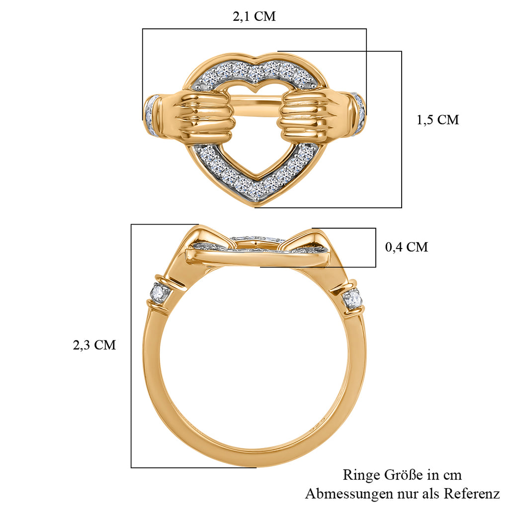 750 Gelbgold Vermeil