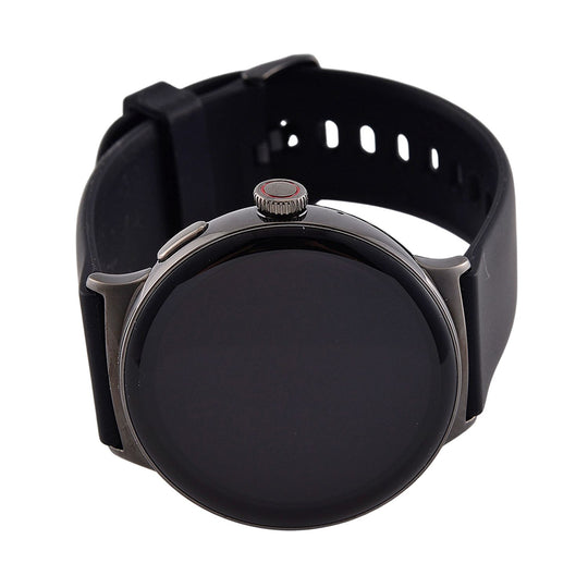 LA99 Smartwatch - 3-in-1 Set, AMOLED Display, Wasserdicht, Bluetooth-Anrufe, GPS-Sportmodi, Gesundheits- und Schlaftracking, OnWear Pro App, CE- & ROHS-zertifiziert, 3,63?cm, Schwarz