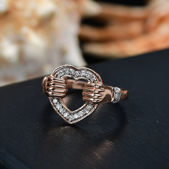 LUXURIANT DIAMOND - Lab Grown Diamant SI-GH Ring 925 Silber (Größe 21.00) ca. 0,25 ct