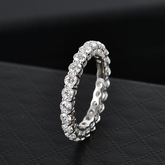 LUXURIANT DIAMOND - Lab Grown Diamant SI-GH Ring Ring 375 Weiß Gold (Größe 18.00) ca. 2.35 ct