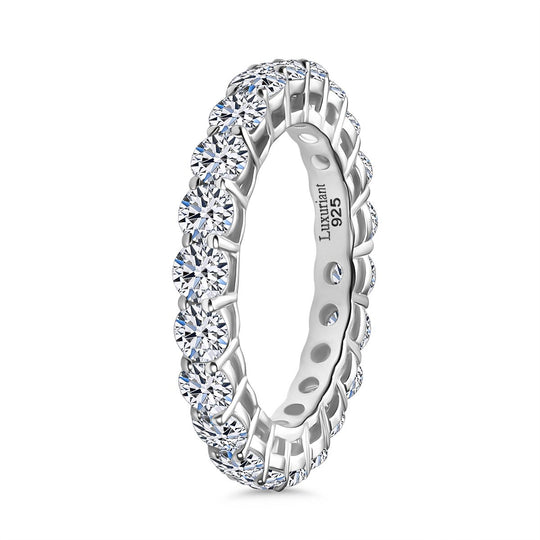 LUXURIANT DIAMOND - Lab Grown Diamant SI-GH Ring Ring 375 Weiß Gold (Größe 18.00) ca. 2.35 ct
