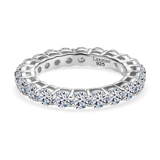 LUXURIANT DIAMOND - Lab Grown Diamant SI-GH Ring Ring 375 Weiß Gold (Größe 18.00) ca. 2.35 ct