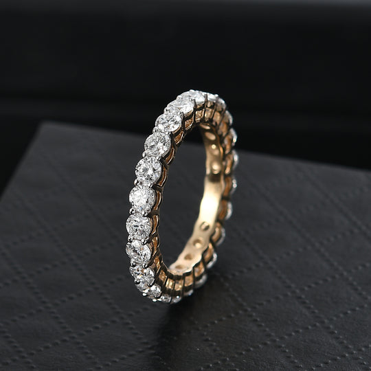 LUXURIANT DIAMOND - Lab Grown Diamant SI Ring 375 Gelb Gold (Größe 20.00) ca. 2.35 ct