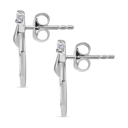 LUXURIANT DIAMOND - Lab Grown Diamant SI-GH Ohrringe 925 Silber ca. 0.50 ct