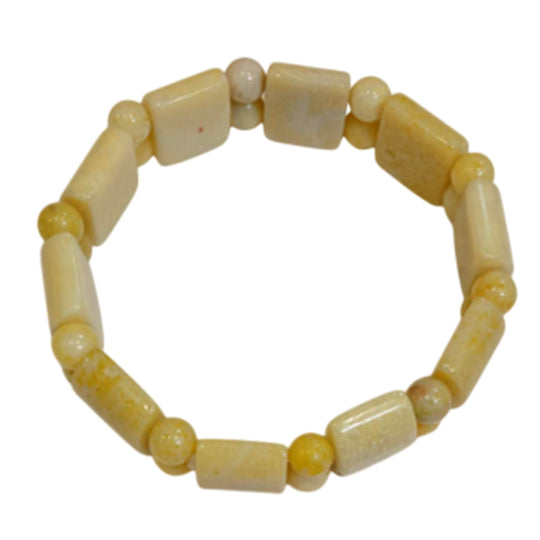 Regenbogen-Picasso Jaspis Armband, flexibel, ca. 142.50 ct