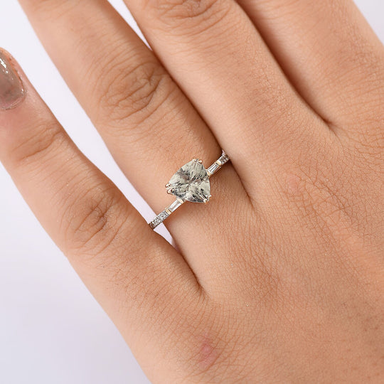 LUXORO AAA Turkizit, Weißer Diamant AGI zertifiziert Ring 585 Gold (Größe 20.00) ca. 1.99 ct