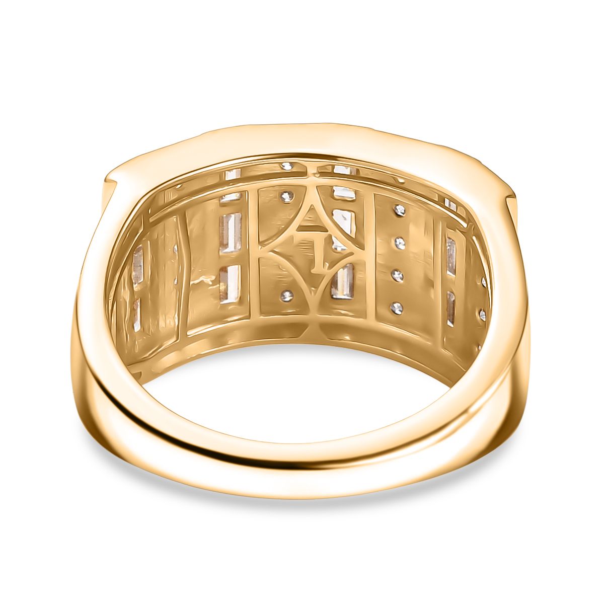 Rhodiniert und 750 Gelbgold Vermeil