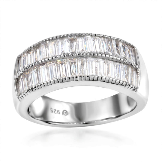 LUXURIANT DIAMOND - Lab Grown Diamant I1-GH Ring 925 Silber (Größe 20.00) ca. 1.50 ct