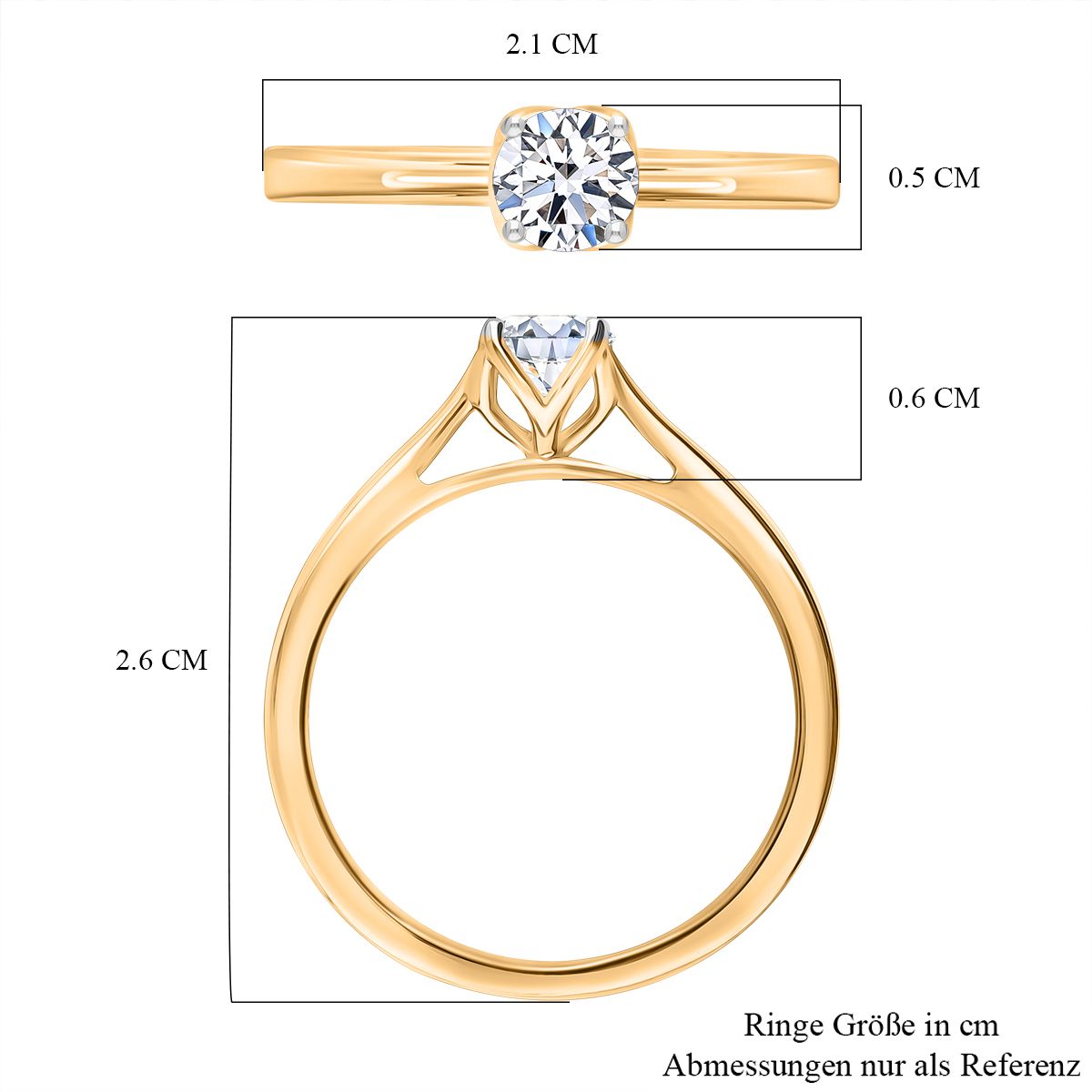LUXURIANT DIAMOND- SGL zertifiziertes VS-EF Labor Diamant Schmuckset