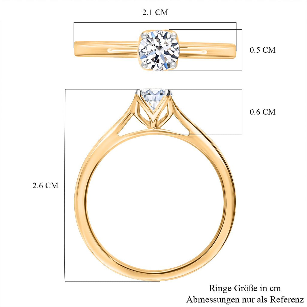 LUXURIANT DIAMOND- SGL zertifiziertes VS-EF Labor Diamant Schmuckset