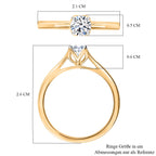 LUXURIANT DIAMOND- SGL zertifiziertes VS-EF Labor Diamant Schmuckset