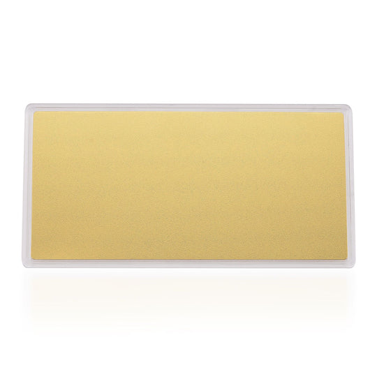 999er Gold-Plättchen mit Kreuzdesign, 100mg