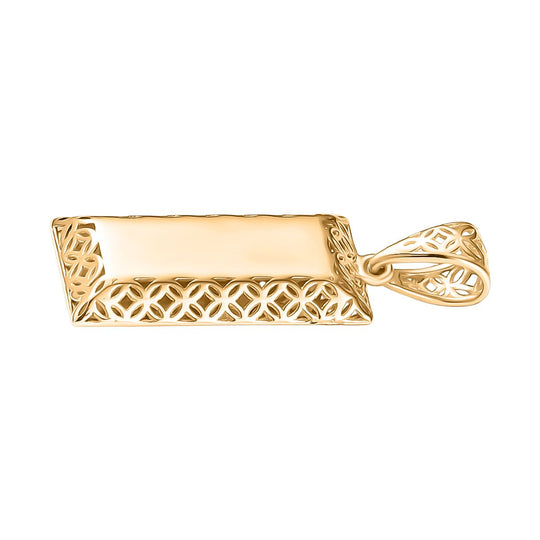 Exklusiv Angebot - 585 Gold Barren Anhänger