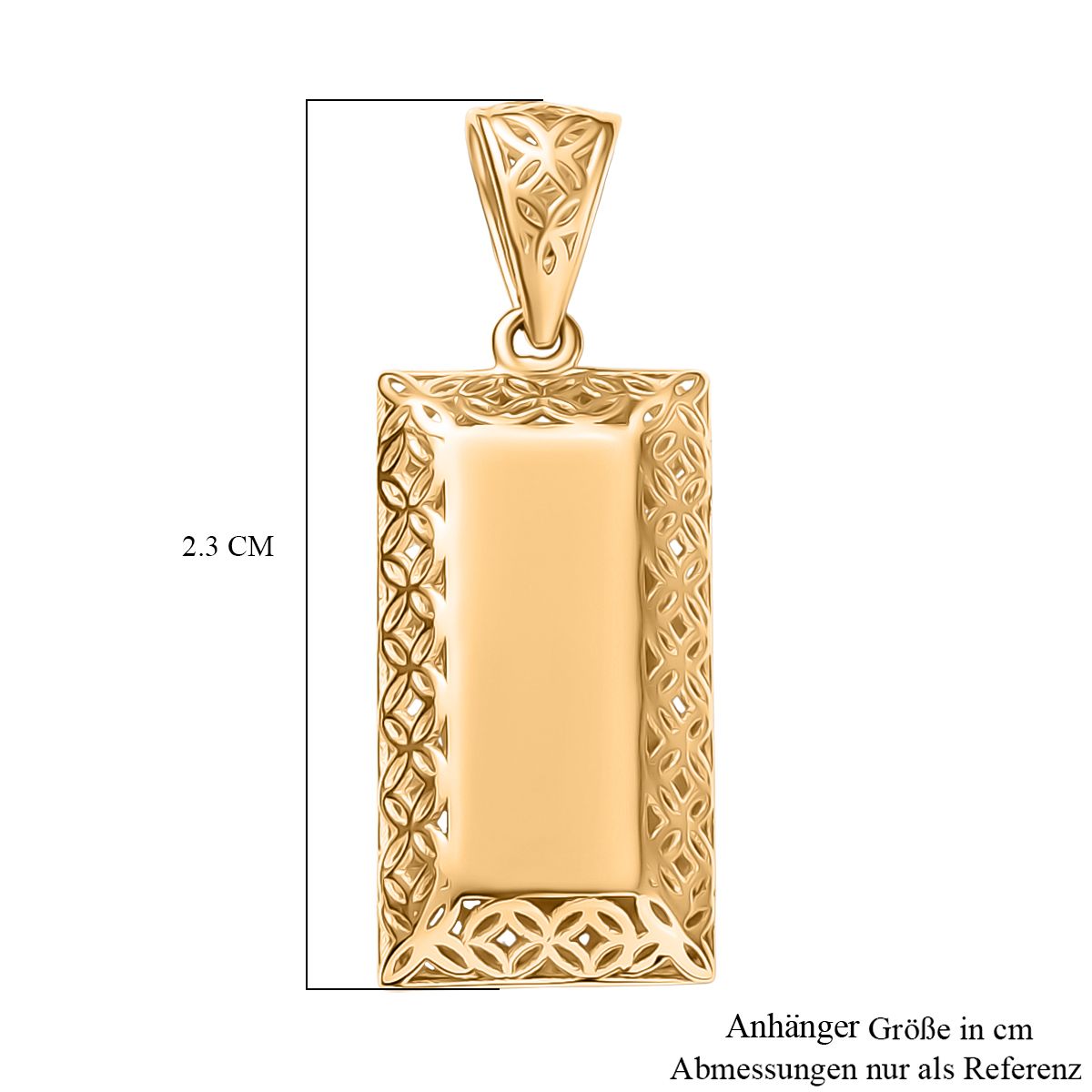 Exklusiv Angebot - 585 Gold Barren Anhänger