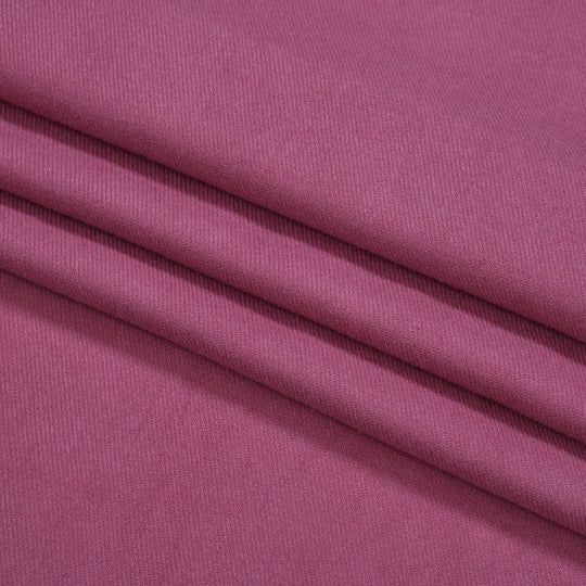 Eleganter Schal mit Fransen, 65x180 cm, Rubinrot