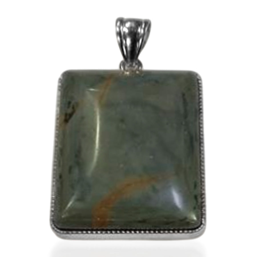 Kaffeestein-Jaspis Anhänger ca. 120,00 ct.