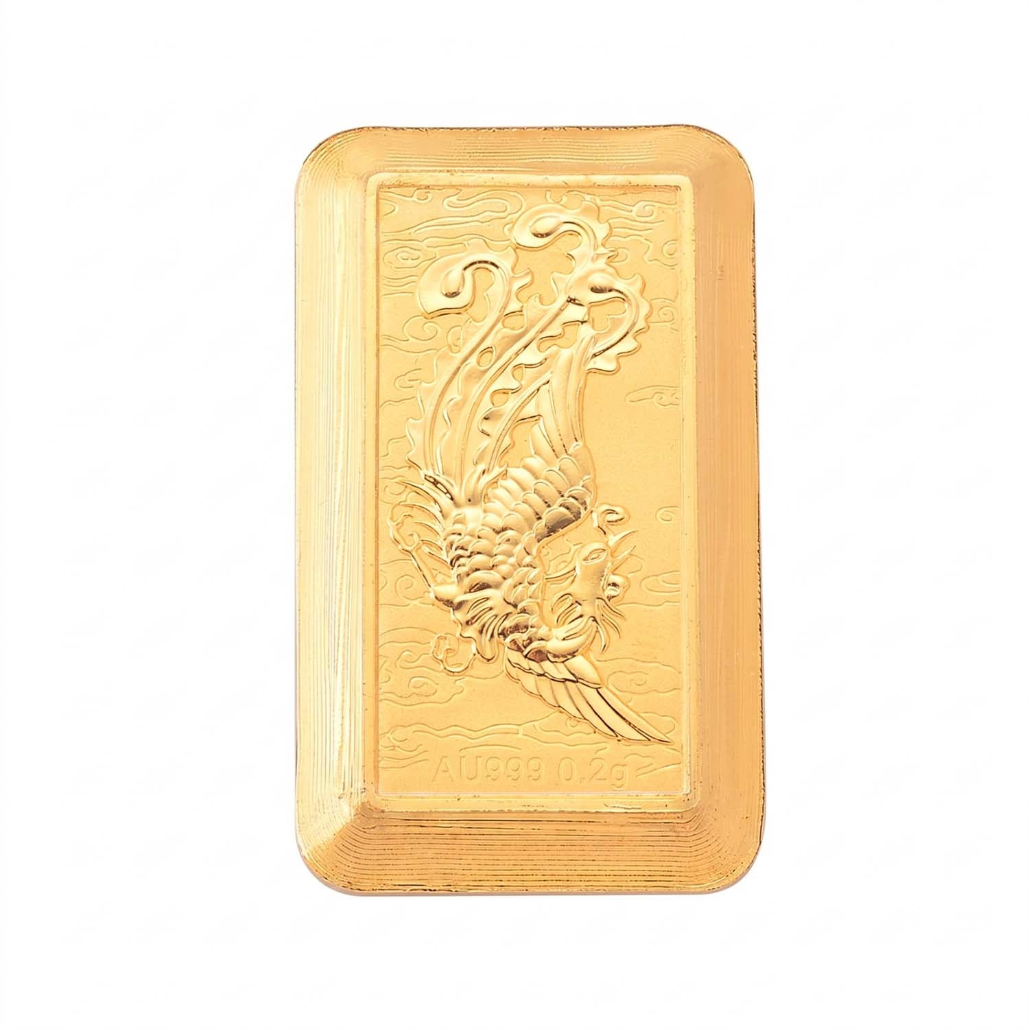 999er Goldfolie mit Phoenix, 200 mg