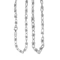 Halskette mit abgestuften Gliedern, 925 Silber