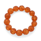 Synthetischer Bernstein Armband 19 cm