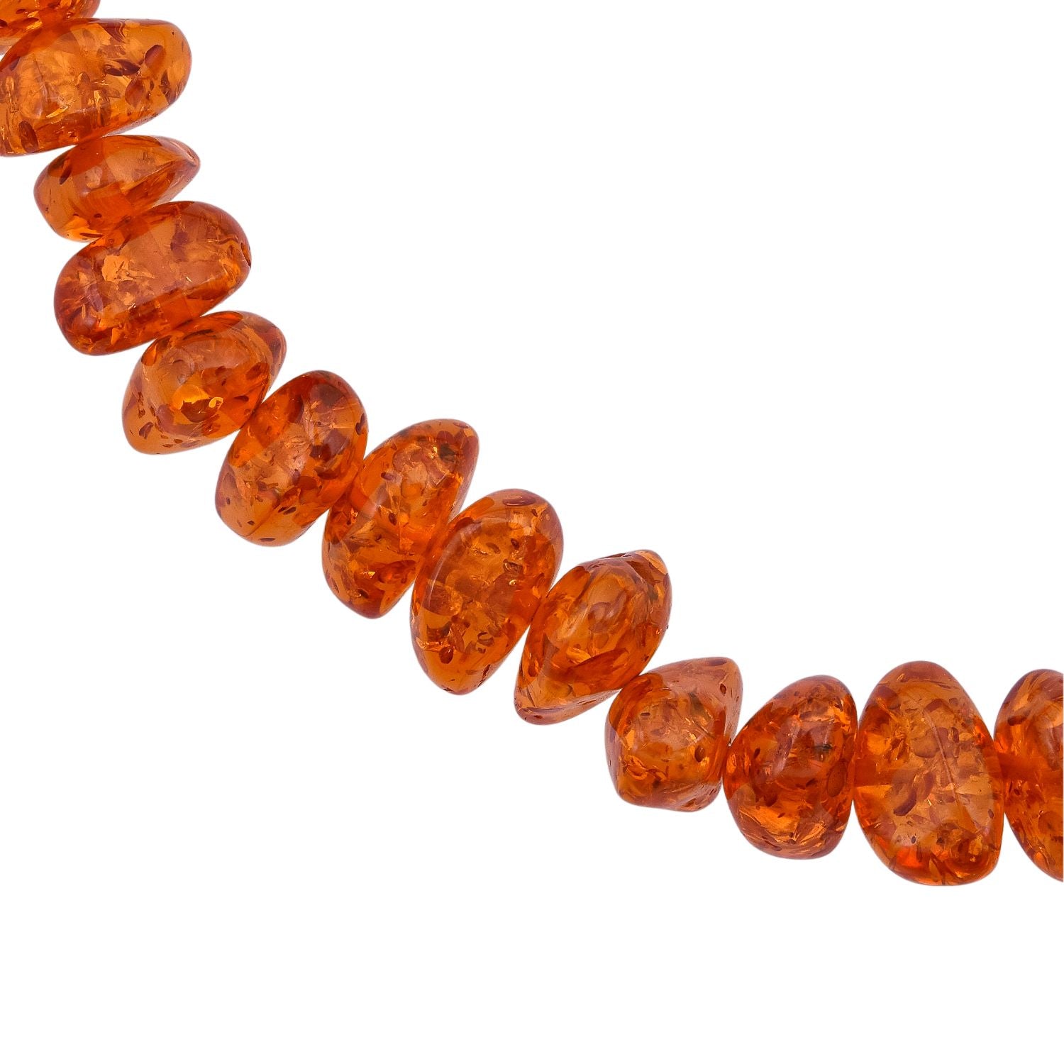 Synthetischer Bernstein Kette 45 cm