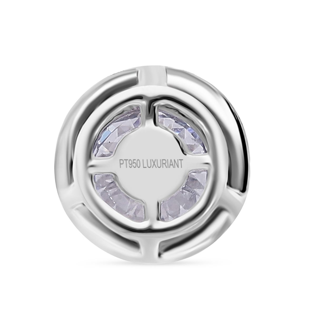 LUXURIANT DIAMOND - Lab Grown Diamant D-IF IGI zertifiziert Anhänger 950 Platin ca. 1.00 ct