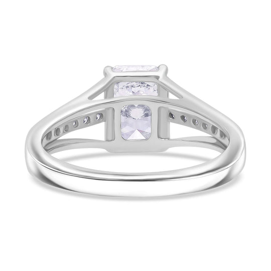 LUXURIANT DIAMOND - Lab Grown Diamant VS-EF IGI zertifiziert Ring 950 Platin (Größe 18.00) ca. 2,15 ct