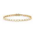 SHOPLC EXKLUSIVE ANGEBOT - 375 Gold Barren Armband ca. 19 cm
