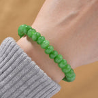 Mehrfarbiges Quarzit Armband, ca. 18cm mit 5cm extender, goldfarben, ca. 80.00 ct