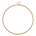 Boxkette, Nickelfreies Messing, ca. 50 cm