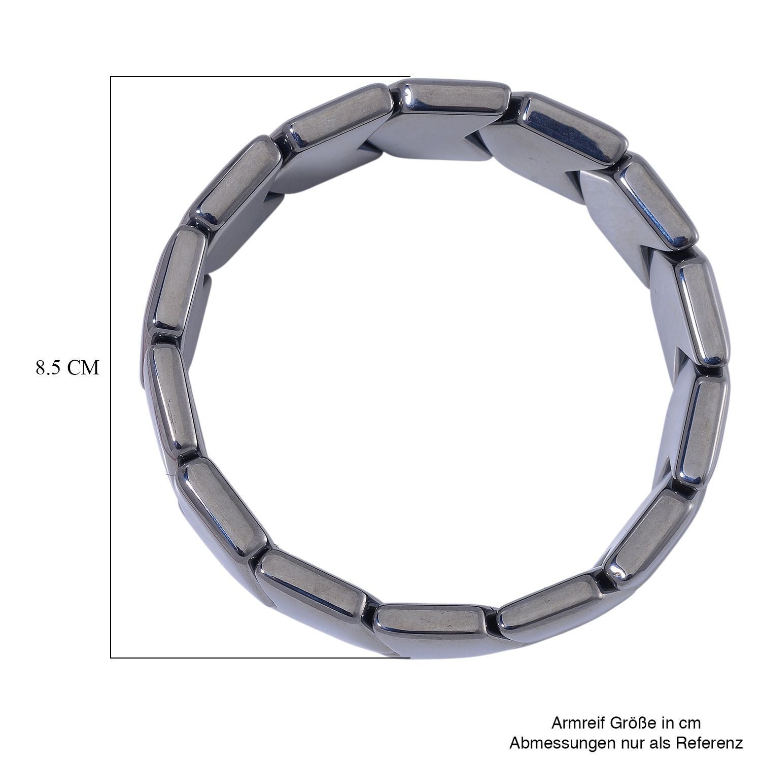 Terahertz Armband, flexibel (ca. 20 cm), ca. 320.00 ct