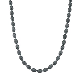 EXTREM SELTEN Natürlicher Olmek Jadeit Typ A Halskette ca. 50 cm 925 Silber Rhodiniert ca. 350.00 ct