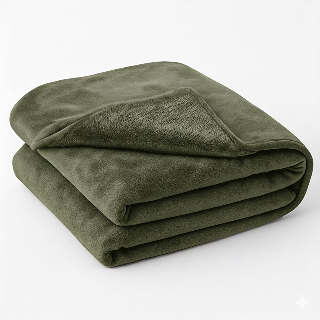 Luxuriöse Mikroflanell-Decke, 550 GSM, Superweich und Kuschelig, 150 x 200 cm, Kupfer
Luxuriöse Mikroflanell-Decke, 550 GSM, Superweich und Kuschelig, 150 x 200 cm, Salbeigrün