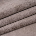 Serenity Night - Luxuriöse Mikroflanell-Decke, 550 GSM, Superweich und Kuschelig, 150 x 200 cm, Champagner-Taupe